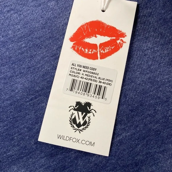 ✨Wildfox  Italian Blue Sweatshirt - Picture 4 of 4